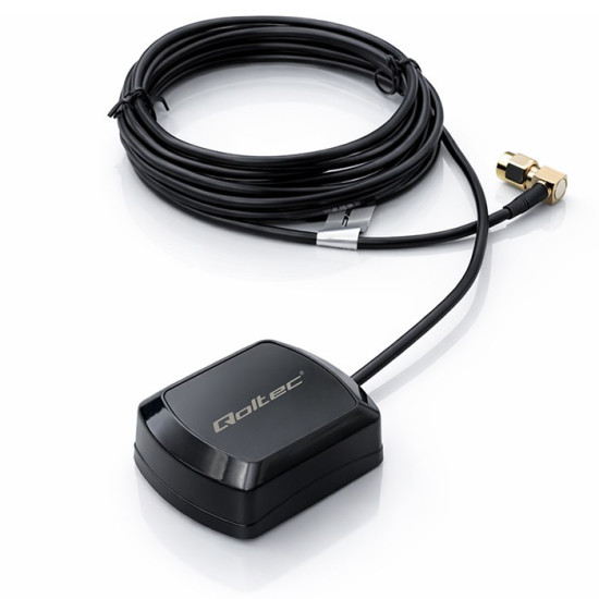 Mobilna Antena GPS GLONASS z podstawą magnetyczną | dookólna |   28dBi | 50W | SMA RA 