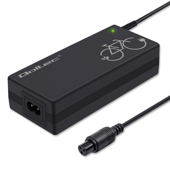 Ładowarka do roweru elektrycznego 36V | 42V | 2A | GX12-3Pin + kabel zasilający 