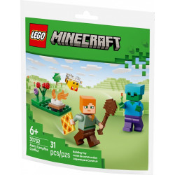 Klocki Minecraft 30732 Potyczka Alex przy ognisku 