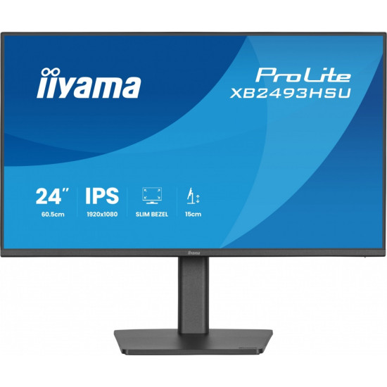 Monitor 23.8 cala XB2493HSU-B1 IPS.HDMI.DP.2x2W.USBx2, 350cd,1500:1,    HAS 150/PIVOT