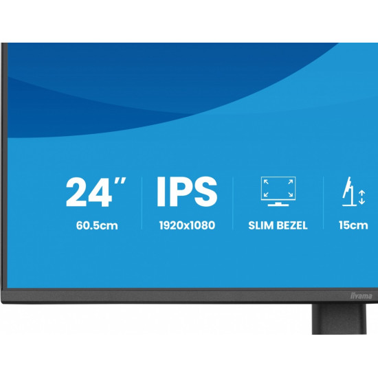 Monitor 23.8 cala XB2493HSU-B1 IPS.HDMI.DP.2x2W.USBx2, 350cd,1500:1,    HAS 150/PIVOT