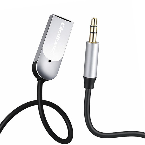 Bezprzewodowy adapter odbiornik dźwięku Audio HiFi Home&Car | Bluetooth 6.0 | 2 x RCA | 1 x AUX MiniJack 3.5mm | USB | Mikrofon 