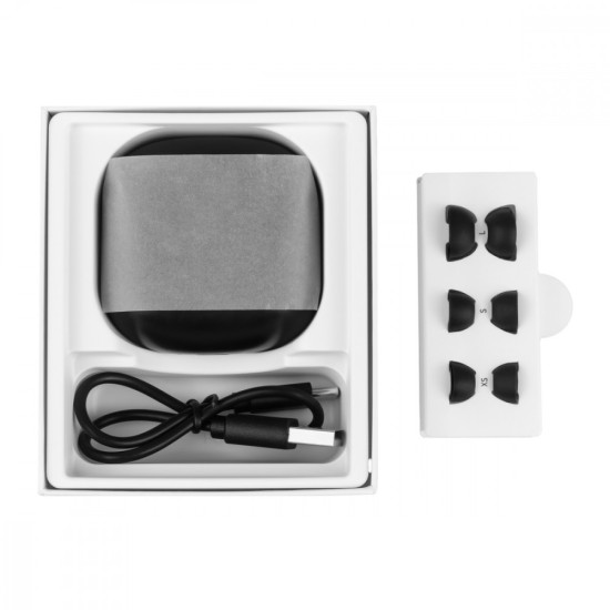 Słuchawki bezprzewodowe AC591 PRO ANC , ENC, 6 mikrofonów, etui ładujące