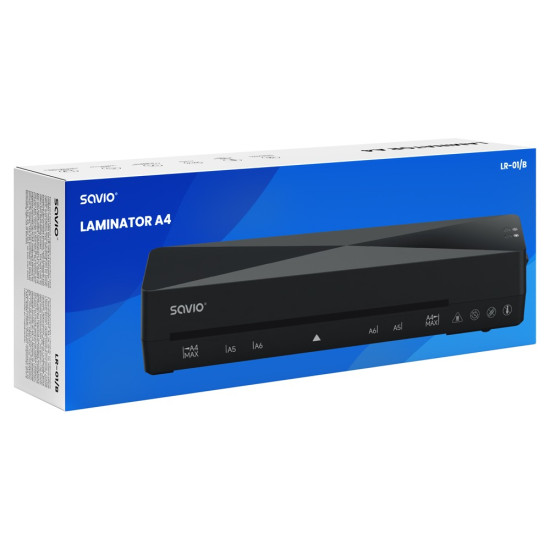 Laminator A4 LR-01/B czarny