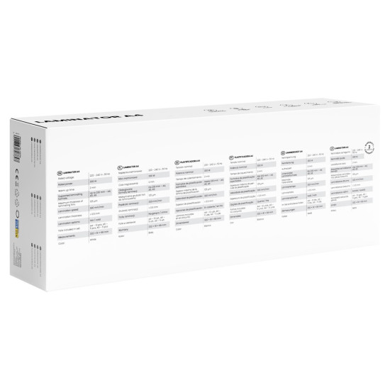 Laminator A4 LR-01/W biały