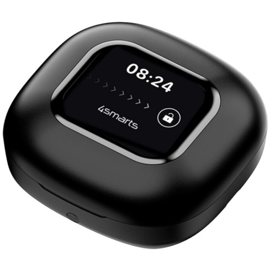 Słuchawki Bluetooth OWS tłumacz AI z wyświetlaczem SkyBuds Czarne 