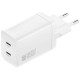 Ładowarka sieciowa PDPlug Dual 45W 2xUSB-C Biała 