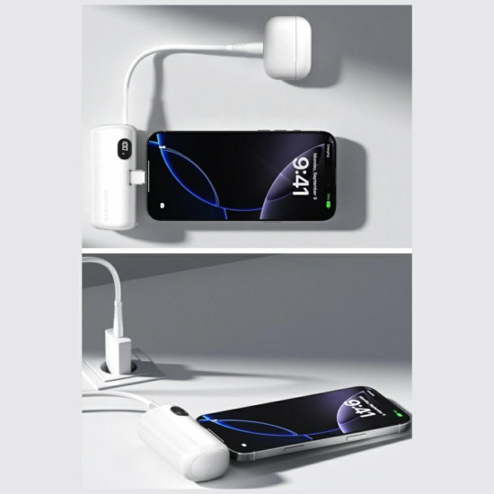 Powerbank FicoFold 22,5W 5000mAh Biały 