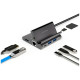 Podstawka tablet/smartphone 7w1 DeX 2xUSB-C/ 2xUSB-A/ HDMI/SD/   microSD/ RJ45 