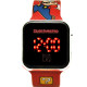 Zegarek LED Super Mario czerwony 