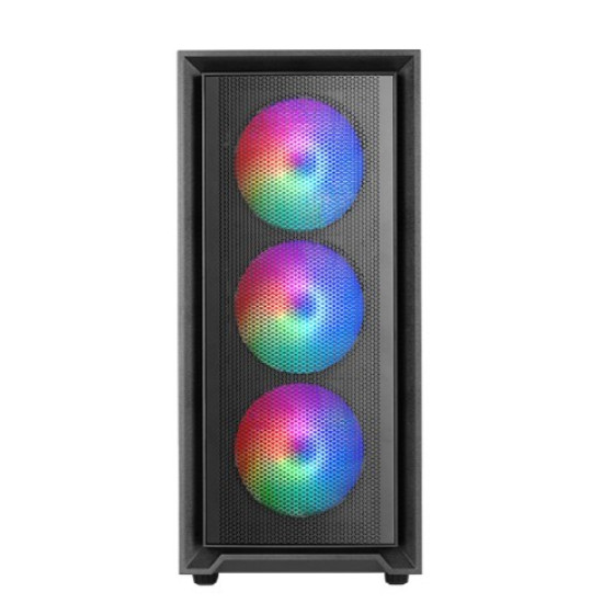 Obudowa MARS MC-AIR BLACK ATX 4x FRGB fan