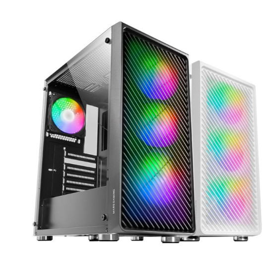 Obudowa MARS MC-F BLACK ATX 4xARGB fans