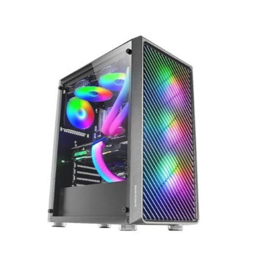 Obudowa MARS MC-F BLACK ATX 4xARGB fans