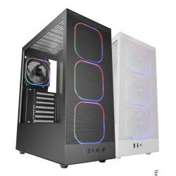 Obudowa MARS MC-NEBULA BLACK ATX 4xARGB fans