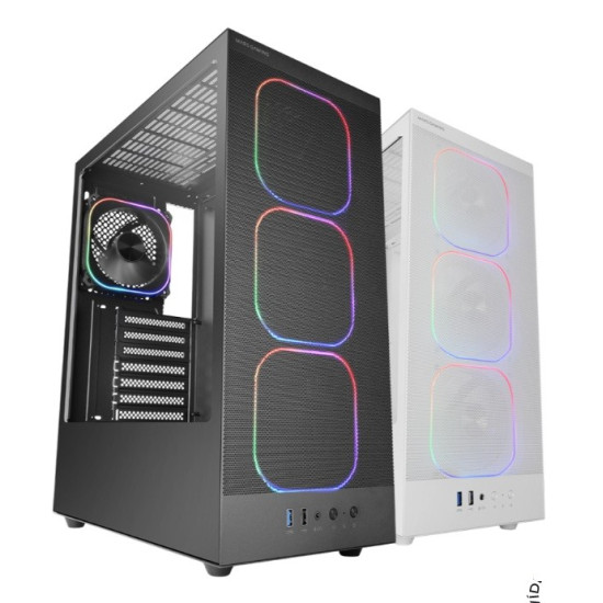 Obudowa MARS MC-NEBULA BLACK ATX 4xARGB fans