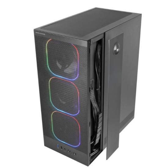 Obudowa MARS MC-NEBULA BLACK ATX 4xARGB fans