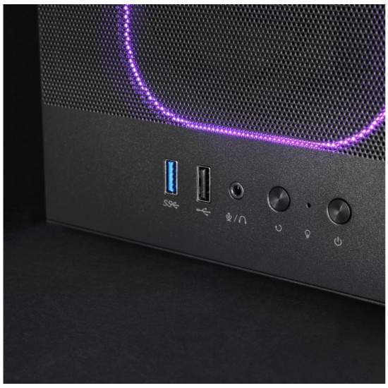 Obudowa MARS MC-NEBULA BLACK ATX 4xARGB fans