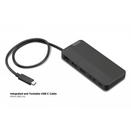 Stacja dokująca USB-C Dual Display Travel Dock 40B90100EU 