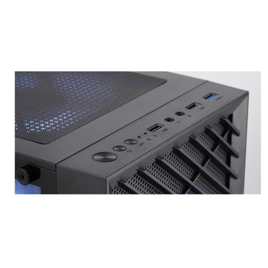 Obudowa MARS MC-VORTEX BLACK mATX 3xFRGB fans