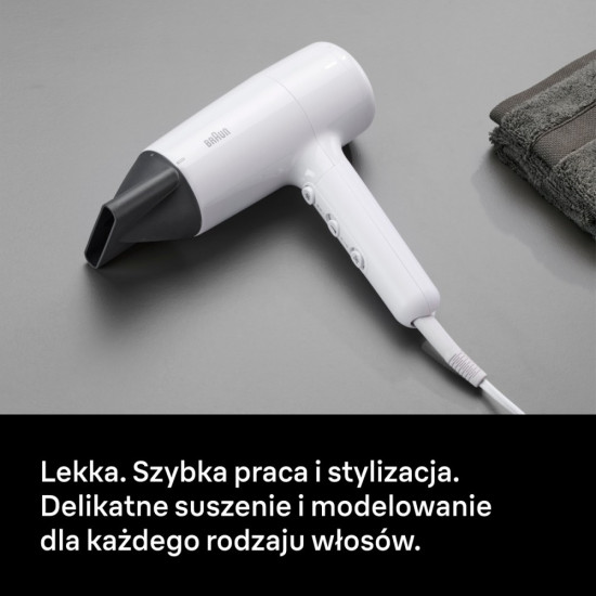 Suszarka do włosów z dyfuzorem DC2100W HD210E