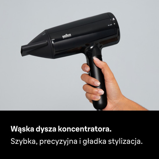 Suszarka do włosów 2100W, wskaźniki LED HD410E