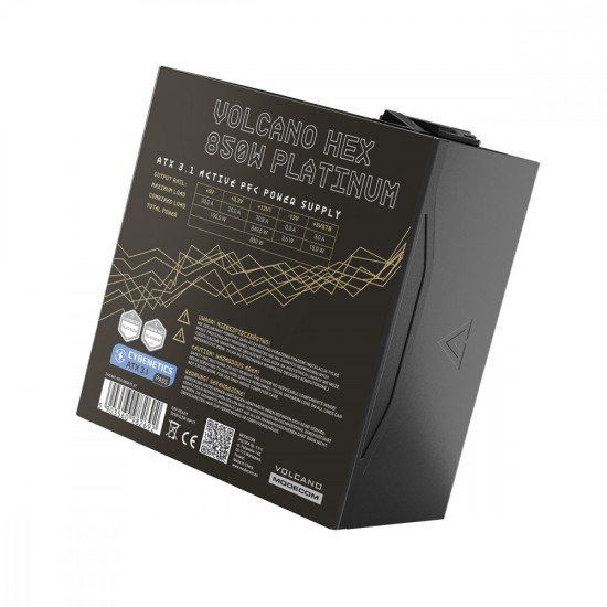 Zasilacz komputerowy HEX 850W PLATINUM ATX3.1