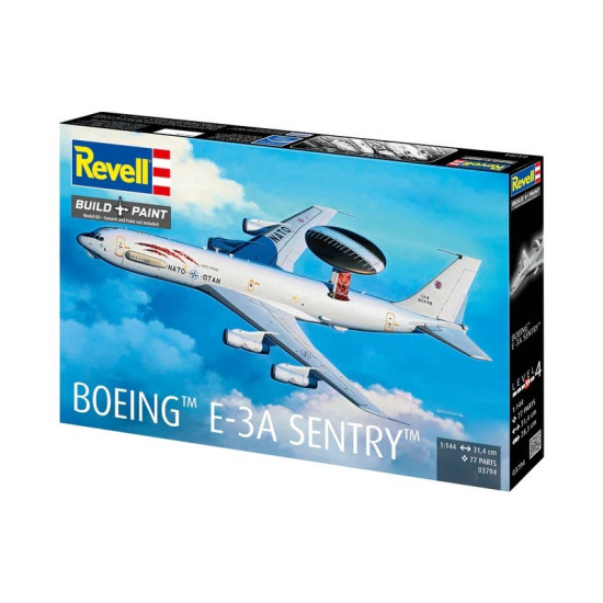 Model plastikowy samolot Boeing E-3A Sentry 1:144