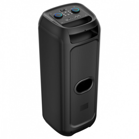 Głośnik bluetooth power audio MAX MT3185 Bluetooth 5.3+EDR/TWS/MP3/MicroSD/USB/AUX/Radio FM/Karaoke/USB-C/RMS 120W/ PMPO 1400W