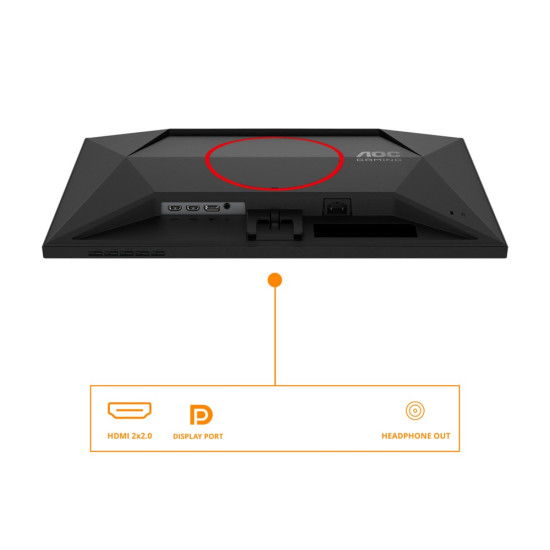 Monitor 23.8 cala 24G4ZR Fast IPS 240Hz HDMIx2 DP Pivot