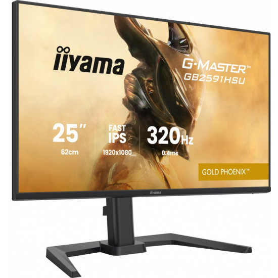 Monitor 25 cali GB2591HSU-B1 0.4ms, DP, 2xHDMI 2.1, 320Hz, Fast IPS, USB HUB x4