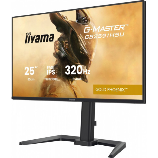 Monitor 25 cali GB2591HSU-B1 0.4ms, DP, 2xHDMI 2.1, 320Hz, Fast IPS, USB HUB x4