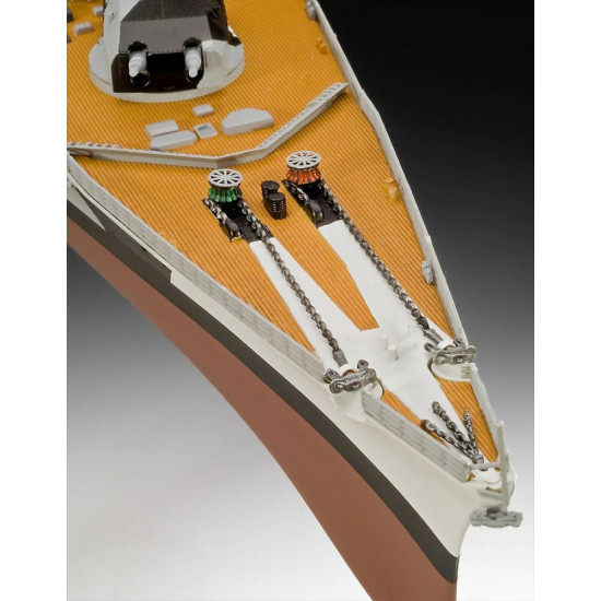Model plastikowy statek Tirpitz 1:350