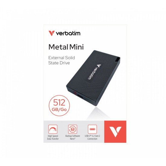 Dysk Metal Mini SSD 512GB USB-C 32030 