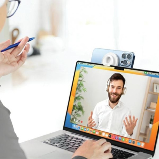 Uchwyt indukcyjny do MacBooka MagSafe BM-300 biały 