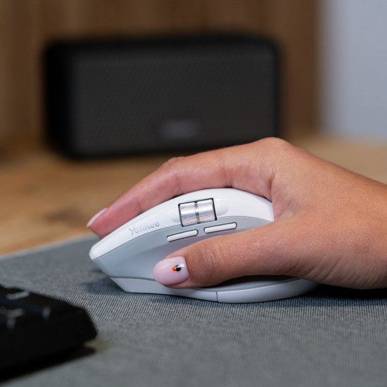 Mysz bezprzewodowa, akumulator, Dual 2xBT +USB2,4G Flying Scroll 