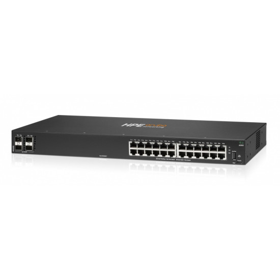 Przełącznik Aruba Networking CX 6000 24p 10M/100M/1G 4p SFP 1G R8N88B