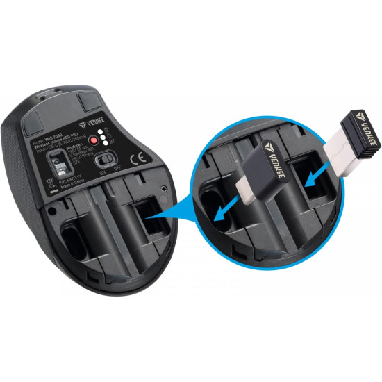 Mysz bezprzewodowa Dual Bluetooth + USB A/C YMS 2090 NEO PRO 