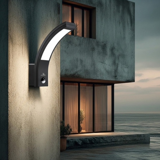 Lampa LED z czujnikiem ruchu MCE244B 