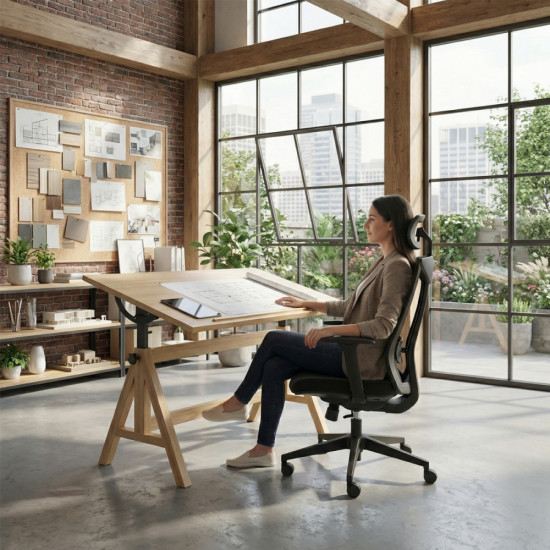 Krzesło biurowe ergonomiczne premium Ergo Office ER-414