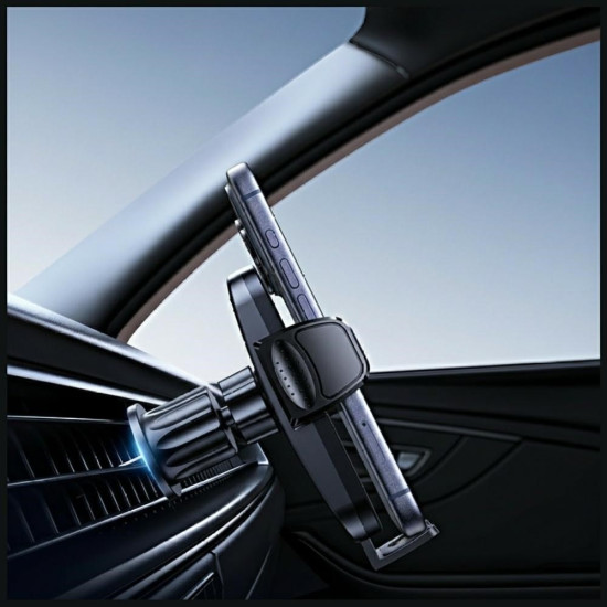 Uchwyt samochodowy ZJ085 do kratki czarny 