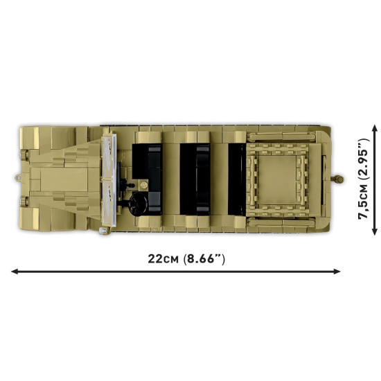 Klocki Sd.Kfz.8 Towing 8.8 cm Flak 36, 975 elementów