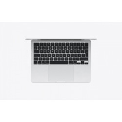 MacBook Air 13.6 cala: M4 10/10, 16GB, 512GB SSD, 35W, GER - Srebrny