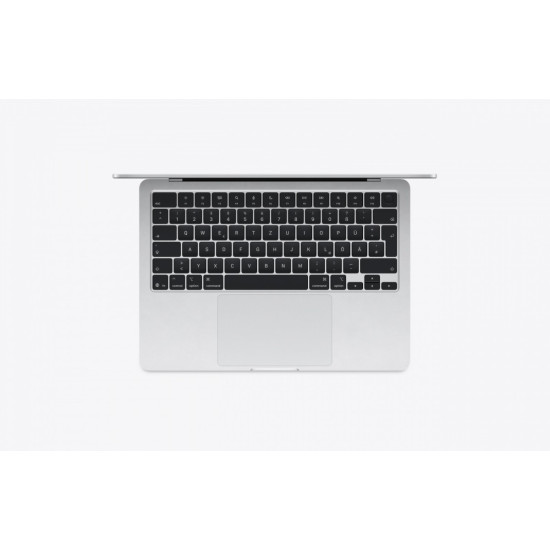 MacBook Air 13.6 cala: M4 10/10, 16GB, 512GB SSD, 35W, GER - Srebrny