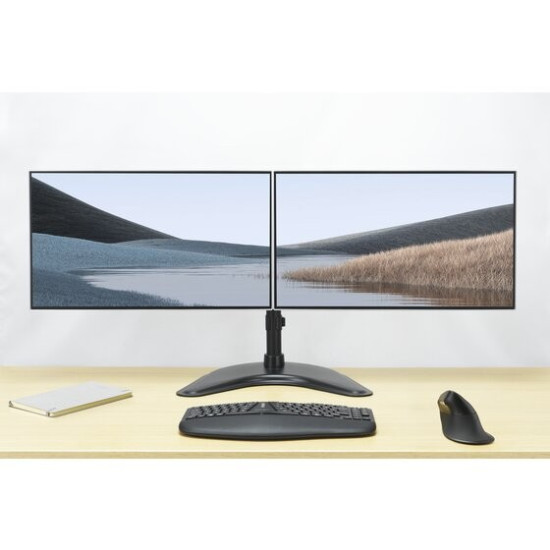 Uchwyt do monitora wolnostojące podwójne ramię SmartFit Ergo