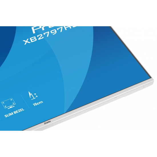 Monitor 27 cali XB2797HSU-W1 IPS, FHD, HDMI, DP, 120Hz, 2xUSBv3.2, 2xUSB-C, 350 CD, x2W, HAS 150/PIVOT, Biały