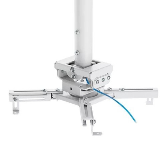 Uchwyt sufitowy do projektora CL25-540WH1 h:60,5-90,5 cm biały