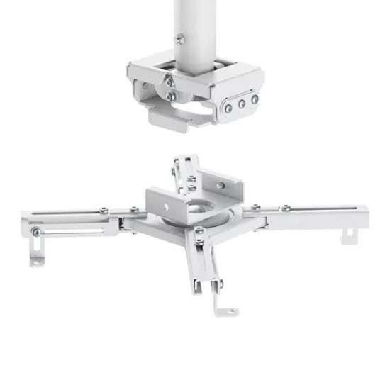 Uchwyt sufitowy do projektora CL25-540WH1 h:60,5-90,5 cm biały