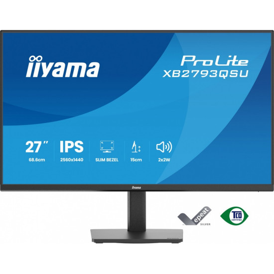 Monitor 27 cali XB2793QSU-B1 IPS, QHD, HDMI, DP, 2xUSB 
