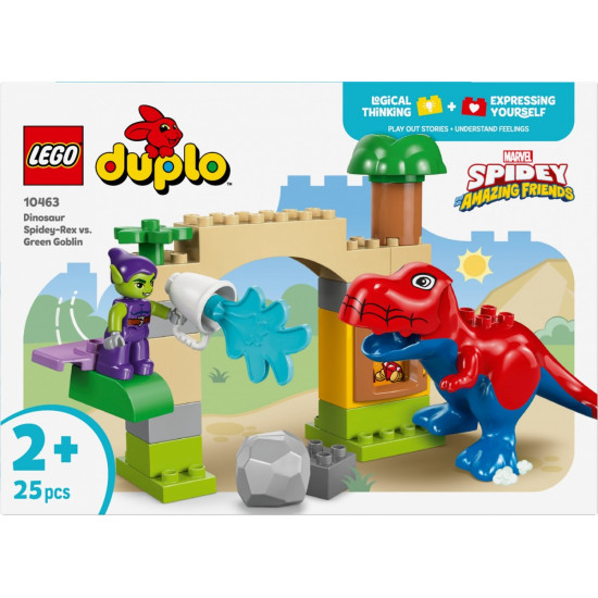 Klocki DUPLO Disney 10463 Dinozaur Spidey-Rex i Zielony Goblin 