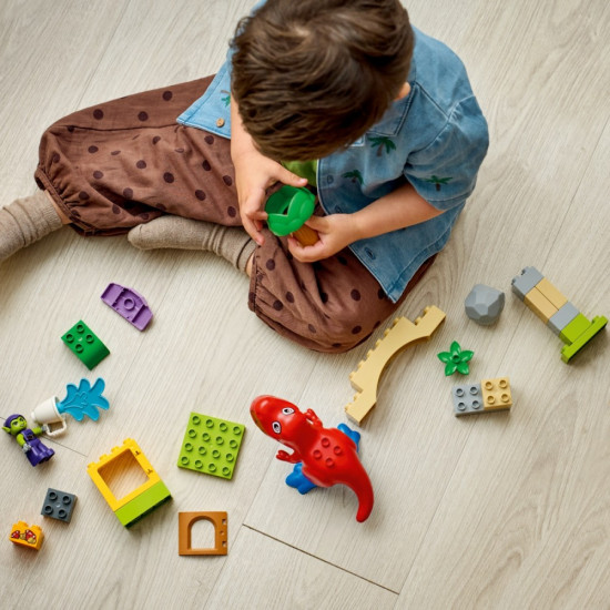 Klocki DUPLO Disney 10463 Dinozaur Spidey-Rex i Zielony Goblin 